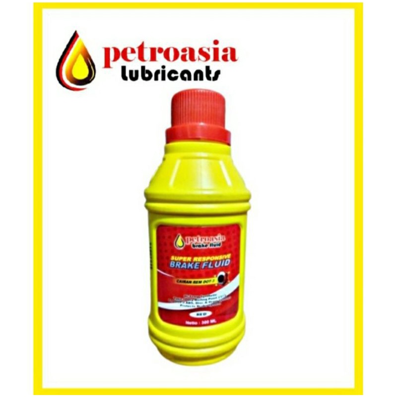 MINYAK REM MOTOR MOBIL 300ML MERAH PETROASIA