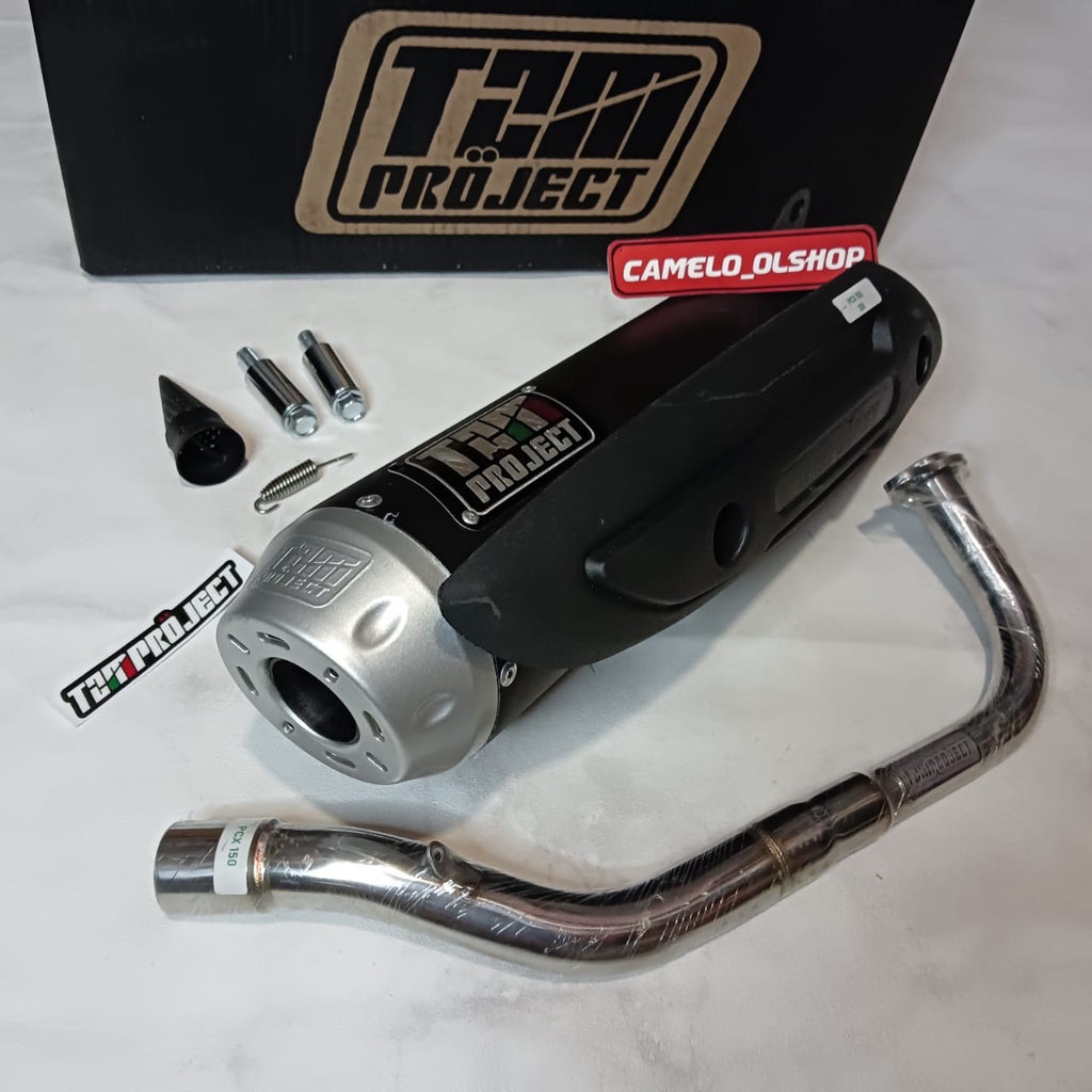 KNALPOT TZM PROJECT RACING PCX LOKAL 150 / KNALPOT RACING TZM PCX 150 / KNALPOT TZM RACING PCX 150