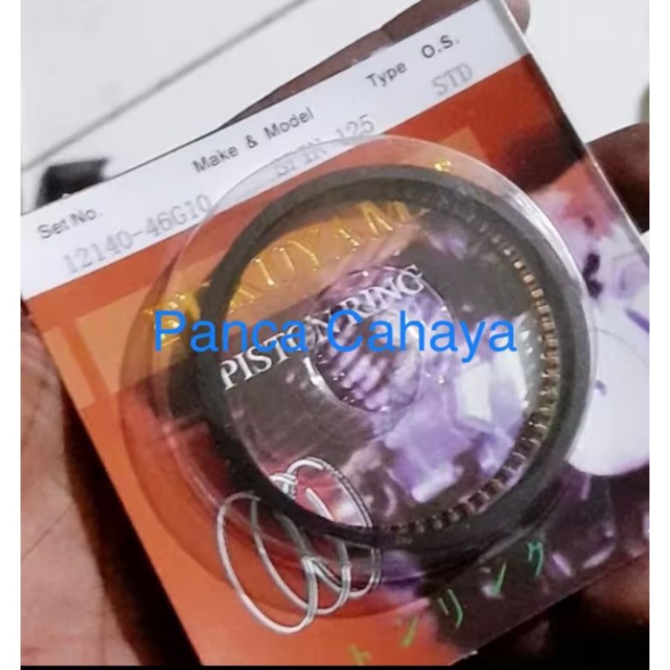 FUKUYAMA RING PISTON SPIN 125 STD