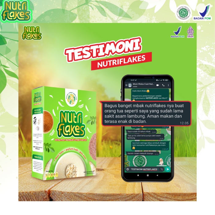 

✨NEW✨ -PAKET 3 BOX NUTRIFLAKES Nutriflakes Sereal Atasi Masalah Lambung Original Sereal Diet Enak Sehat 200G Sereal Halal Oatmeal Diet Outmeal Sereal Diet- 1.1.23