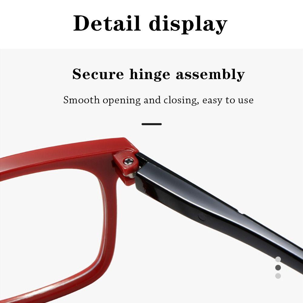 Nanas Kacamata Baca Fashion Frame Pelindung Mata Vintage Anti-Cahaya Biru