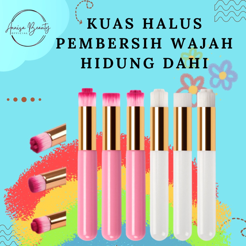 Kuas Halus Pembersih Wajah Hidung Dahi Nose Face Brush Cleaner