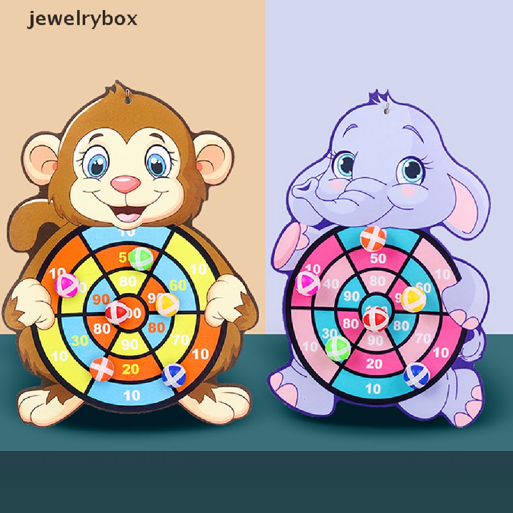 [jewelrybox] Target Sticky Ball Dartboard Lempar Mainan Olahraga Pesta Edukasi Board Games Butik