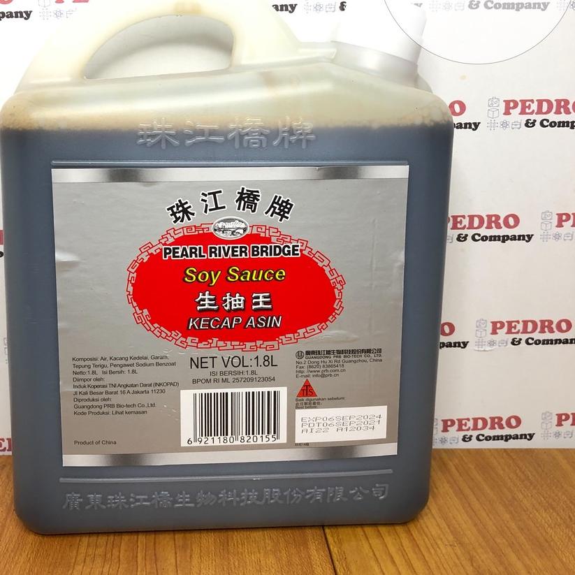 

❈ Pearl River bridge soy sauce 1.8L kecap asin jerigen kecil ☄