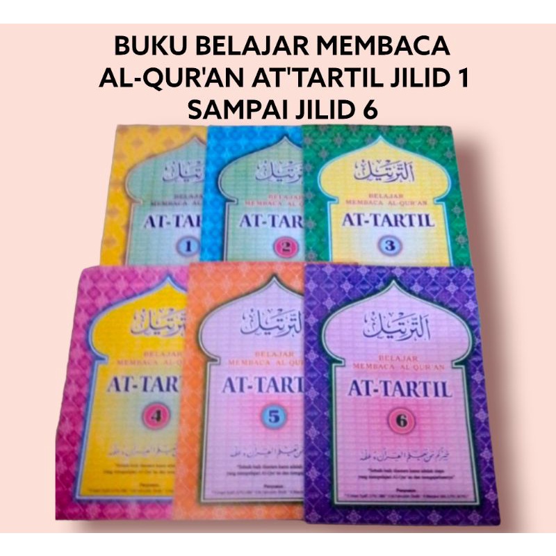 AT - TARTIL 1 SET JILID 1 SAMPAI JILID 6