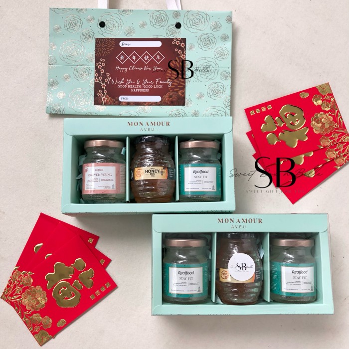 

(COD) HAMPERS REALFOOD STAY FIT 6 TERMURAH | PAKET LEBARAN PAKET ISOMAN MADU - Simple Box, Forever Young