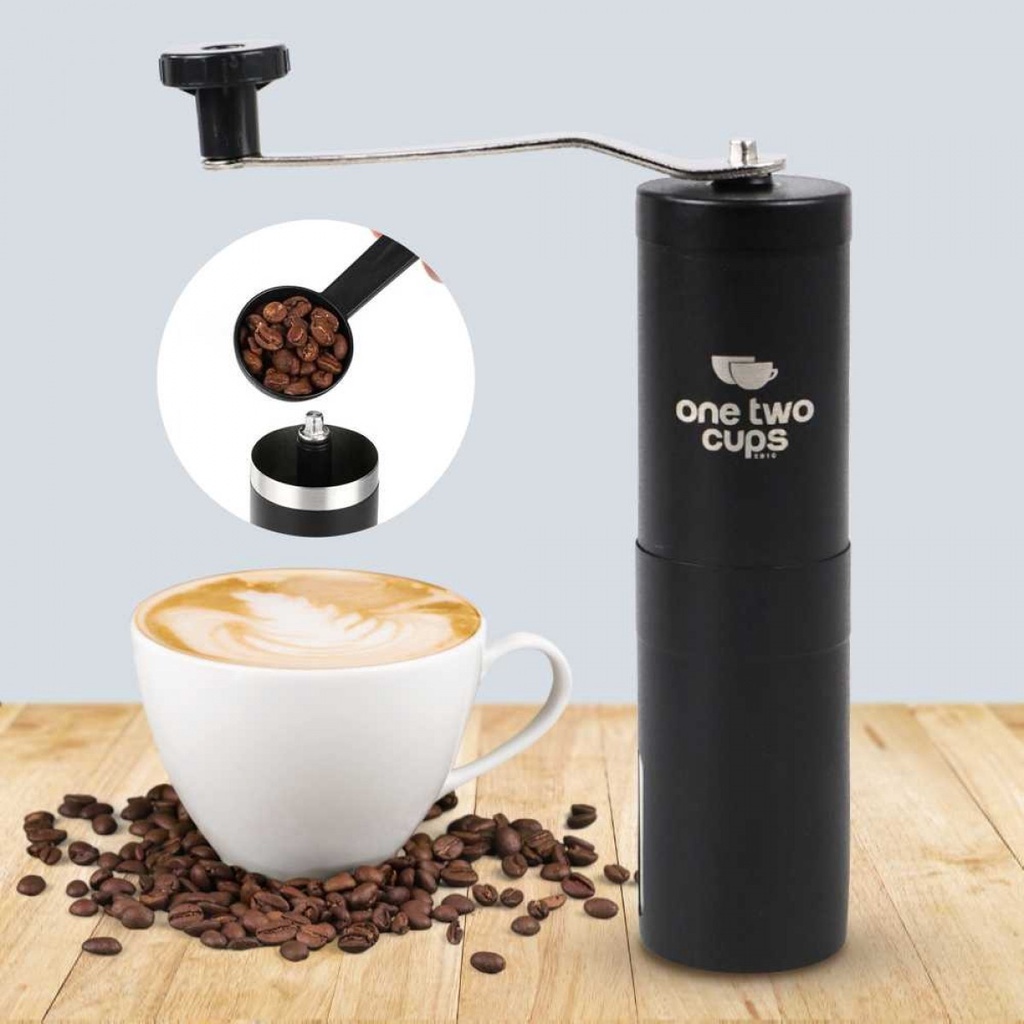 Penggiling Biji Kopi Manual Coffee Bean Grinder Pisau Stainless