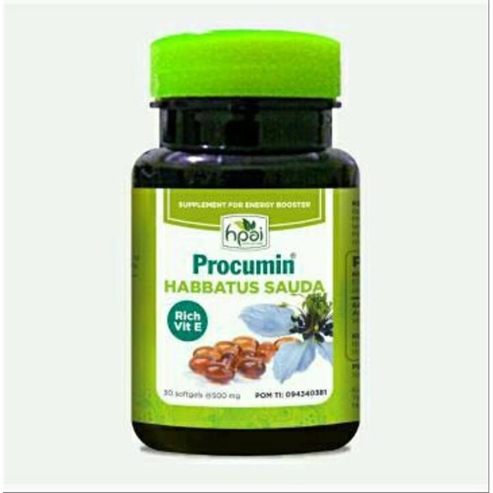 

Procumin Habbat Sauda HNI HPAI Herbal Habbatussauda