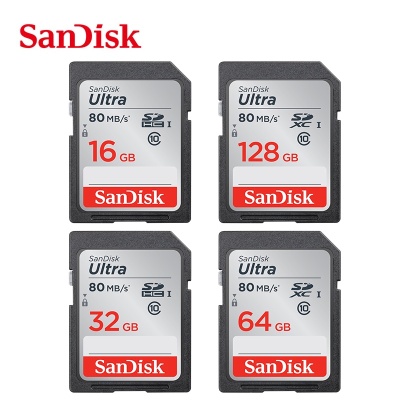 Memory SD Card Sandisk HIGH SPEED 16gb 32gb 64gb Kamera Nikon DSLR D3000 D3100 D3200 D3300 D3400 D35
