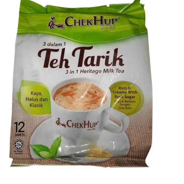 

♞ CHEK HUP 3 IN 1 TEH TARIK MALAYSIA / CHEKHUP / CHECKHUP / CHECK HUP MILK TEA 3IN1 WITH CANE SUGAR ►