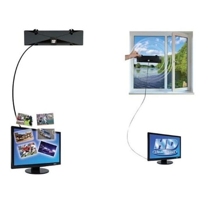 PROMO HD Clear Vision Digital Antena TV nonton TV layar