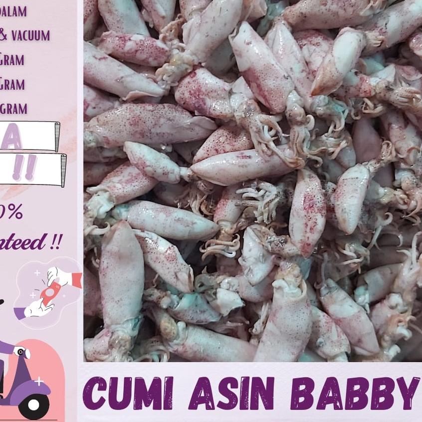 

❀ PROMO BABBY CUMI ASIN / CUMI JUMBO MURAH 1KG / IKAN ASIN MURAH ☚