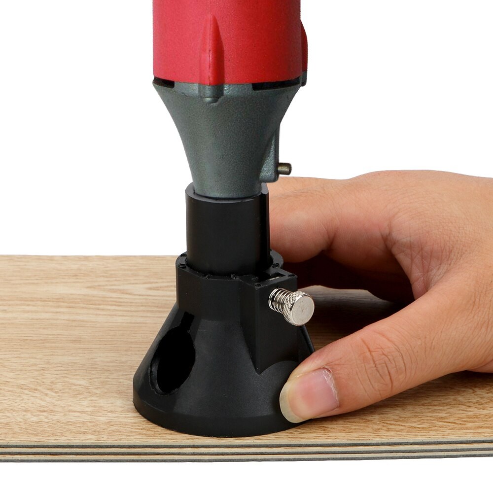 YGRETTE - Holder Grinder Electric 18mm for Dremel Stand Bor Elektrik Mini untuk jadi Router Adapter Drill