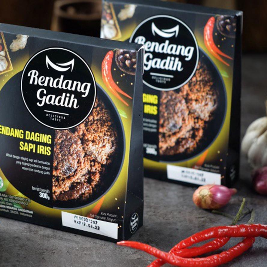 

™ Rendang Daging Sapi Iris (250g) - Rendang Gadih ♕