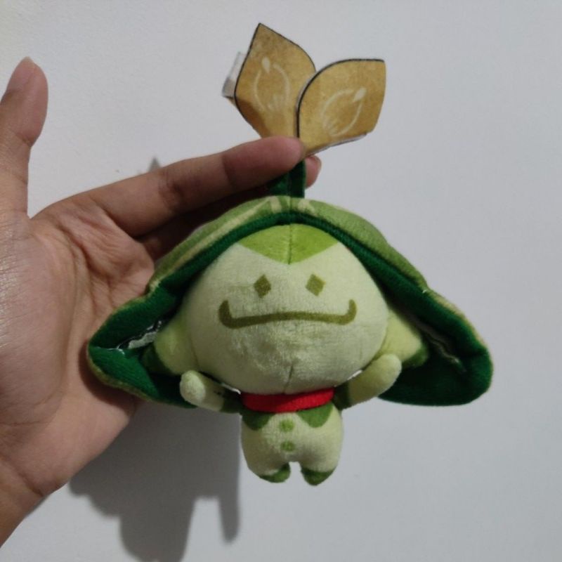 [NEW] Genshin Impact Aranara Fanmade Doll Keychain Green 10cm