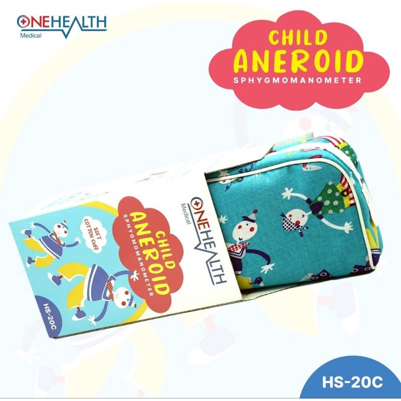 Tensimeter Aneroid Anak ( Bonus Manset Bayi) Onehealth