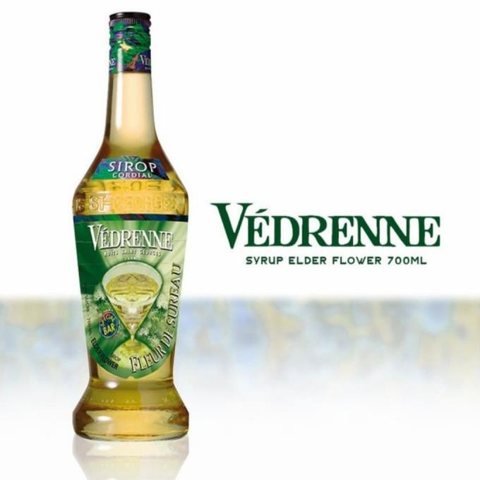 

Vedrenne Elderflower Syrup Sirup Sirop Cocktail Minuman Perasa Import