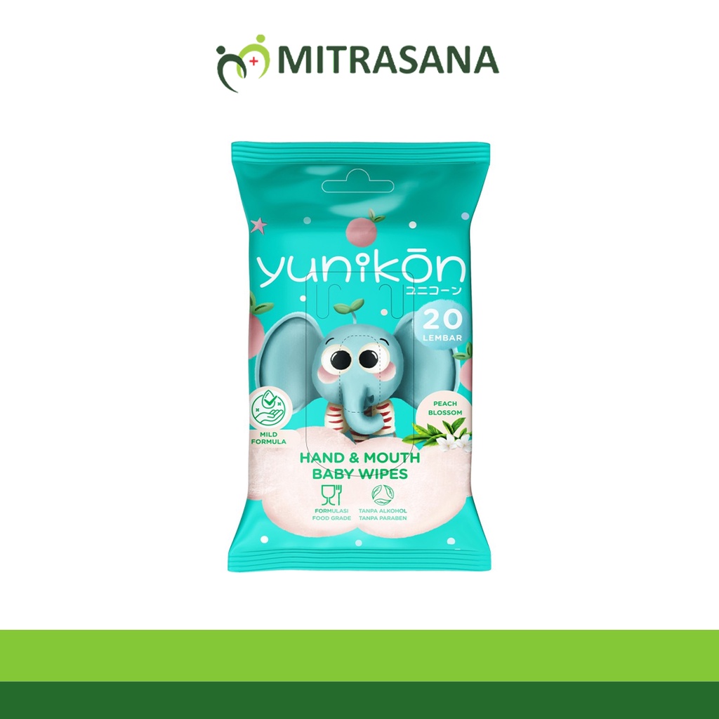 Yunikon Hand And Mouth Baby Wipes