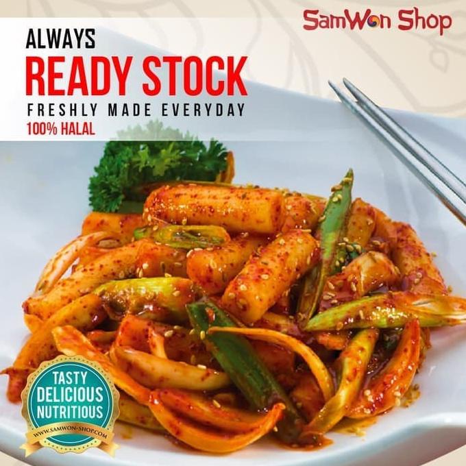

SAMWON TTEOKBOKKI / TOKPOKI 4 Ons / 400 Gr TERLARIS