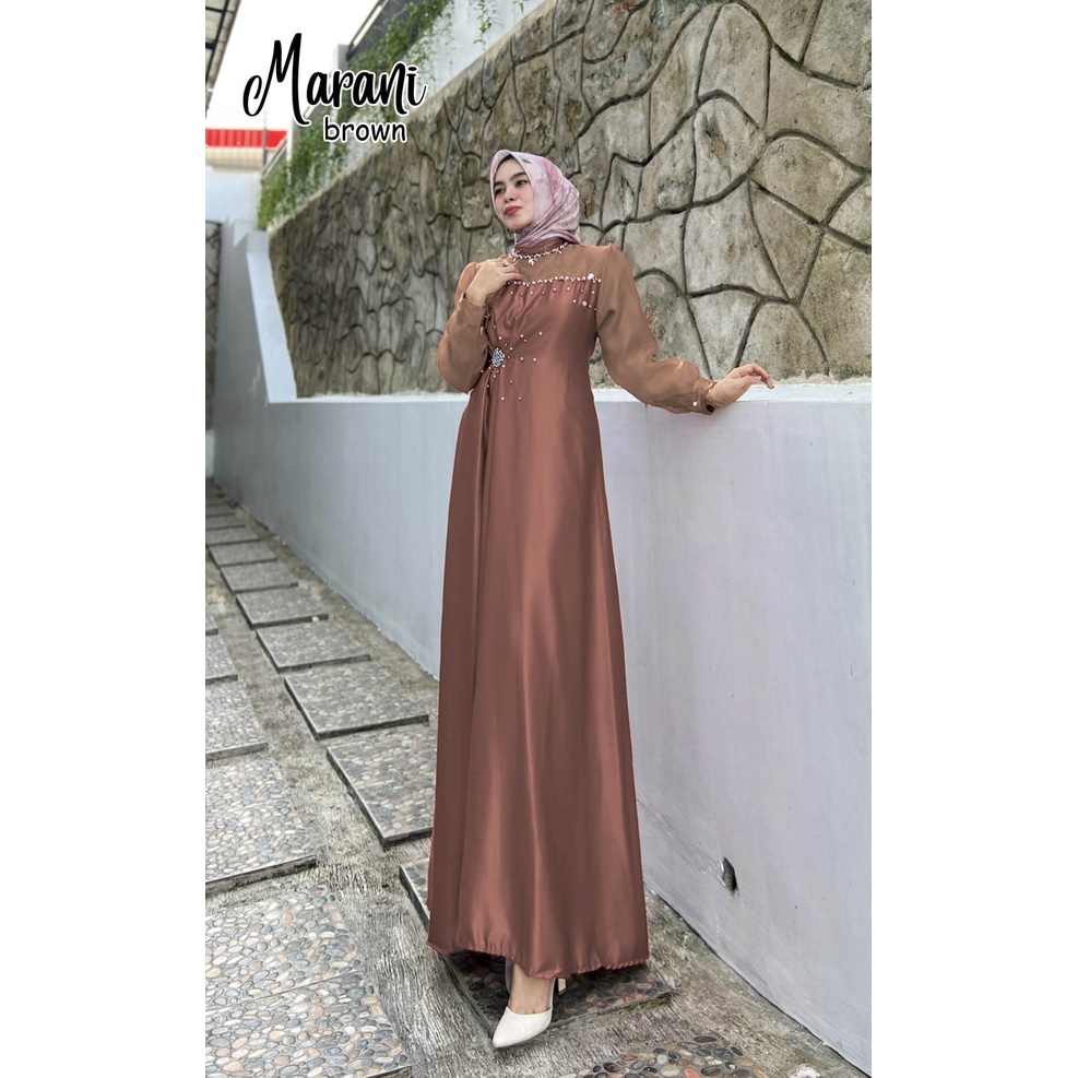 MARANI Gamis kondangan gaun pesta muslimah