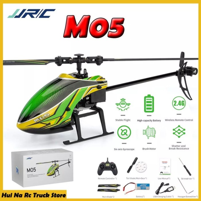Terlaris Mainan Anak Rc Helicopter Jjrc M05 Rc Helikopter 2.4G 6-Axis Gyro 4Ch