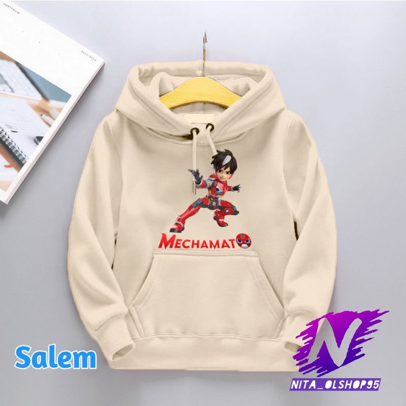 hoodie anak mechamato terbaru