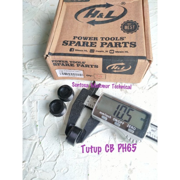 PH65A Tutup Carbon Brush CB Cover Penutup Bostel Arang PH65 PH 65