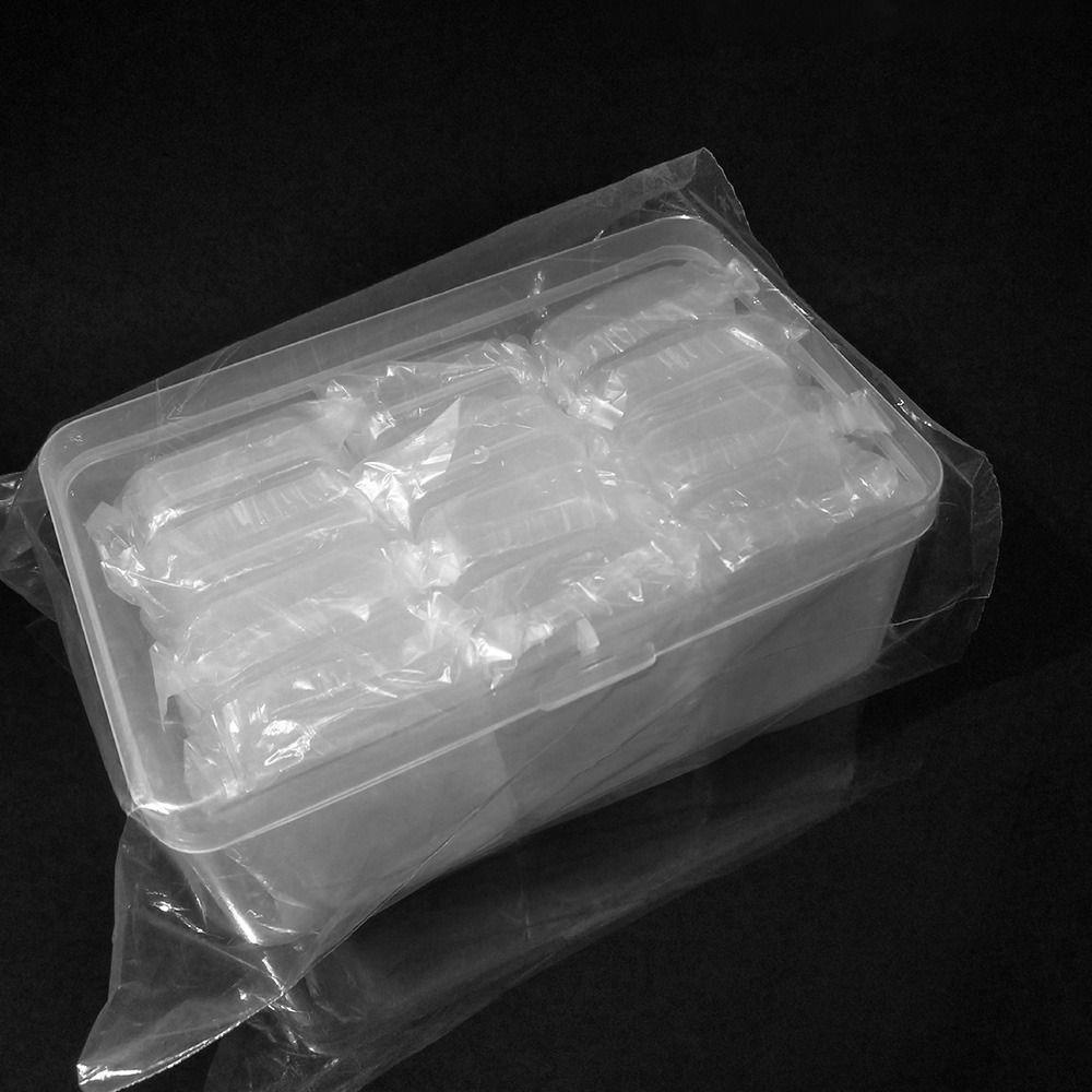 R-FLOWER Kotak Penyimpanan Kartu Nama Transparan Nyaman Box Organizer