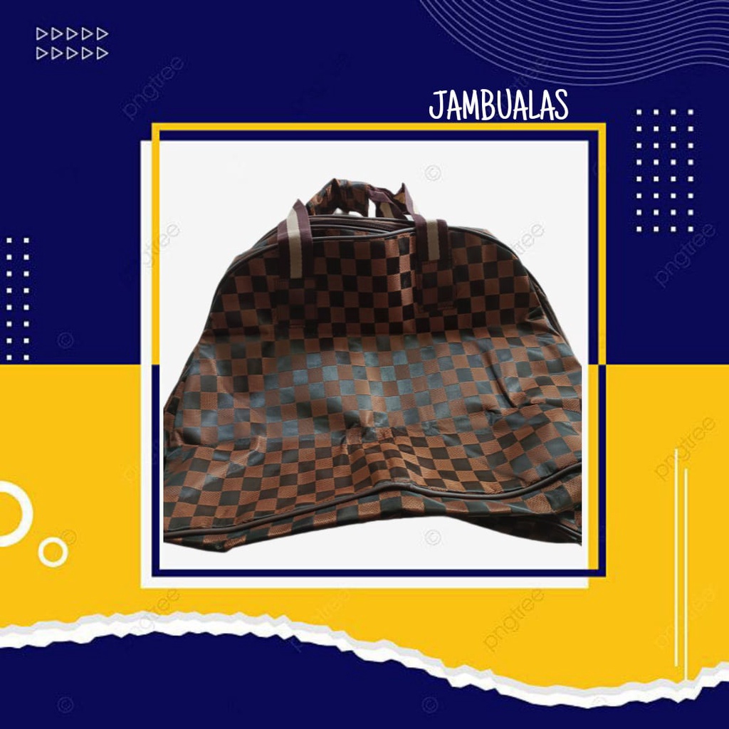 (GROSIR) Travel Bag Jumbo Ukuran 50cm - Tas Pakaian Ukuran Jumbo