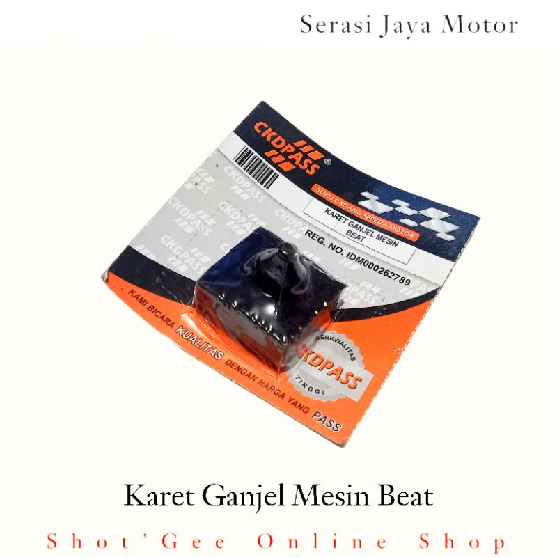 CSM KARET GANJEL MESIN BEAT / KARET TAHANAN MESIN BEAT/SCOOPY/SPACY