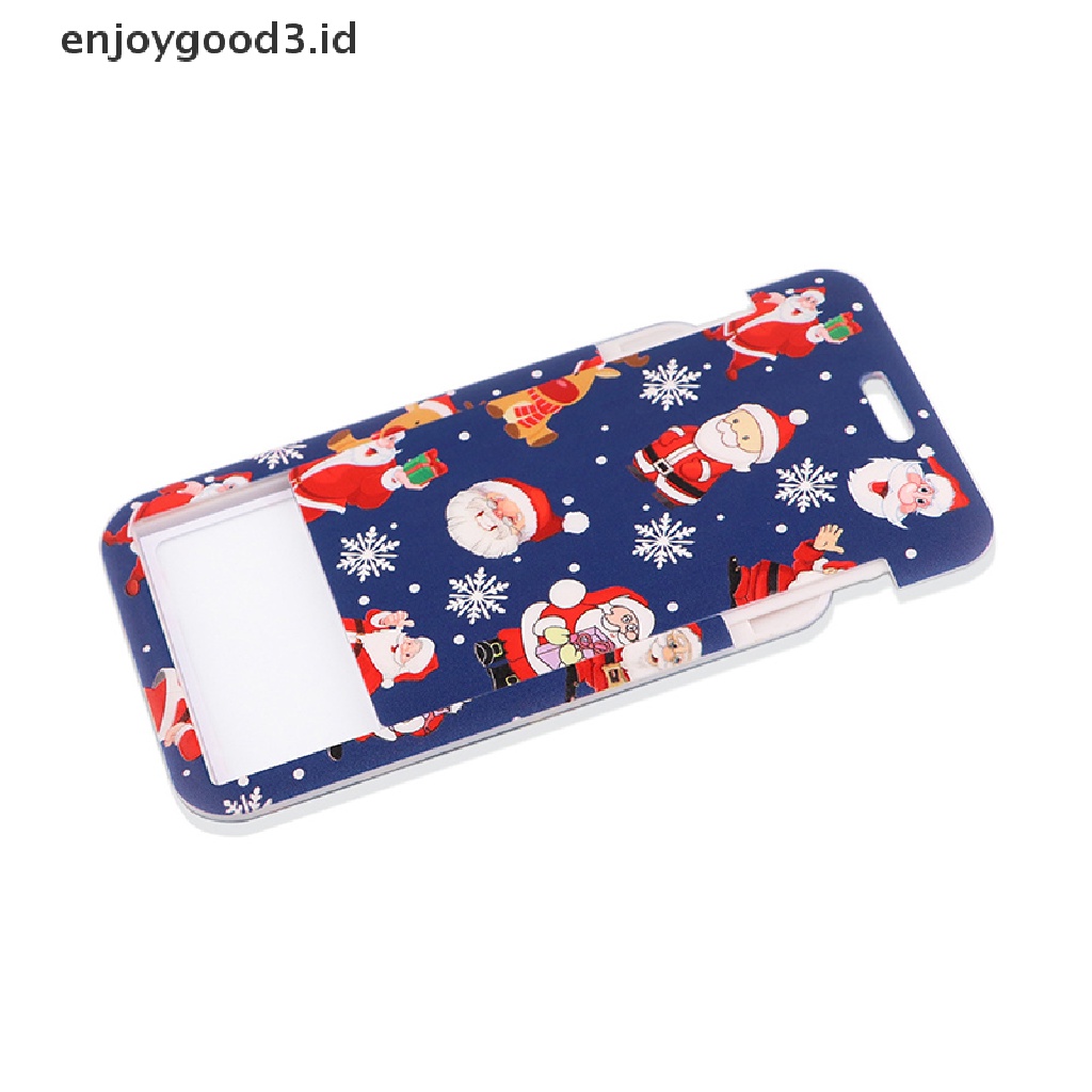 【 Rready Stock 】 Christmas Lanyards Keychain Neck Strap Phone Buttons ID Card Holder Lanyard For Keys DIY Hanging Rope Lanyard Card Protection Cover （ ID ）
