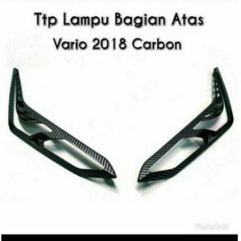 Cover tutup alis atas Cover lis lampu atas Sen Vario 150 New