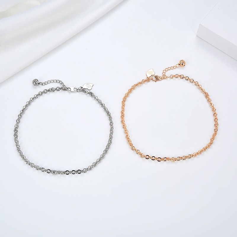 HOT HYL JEWELRY 03A COD COUPLE GELANG KAKI PEREMPUAN HARIAN