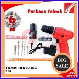 parts Mesin bor cordless 10 mm set 12 Volt HDT CDD405 bor baterai bor cash 1F3B23