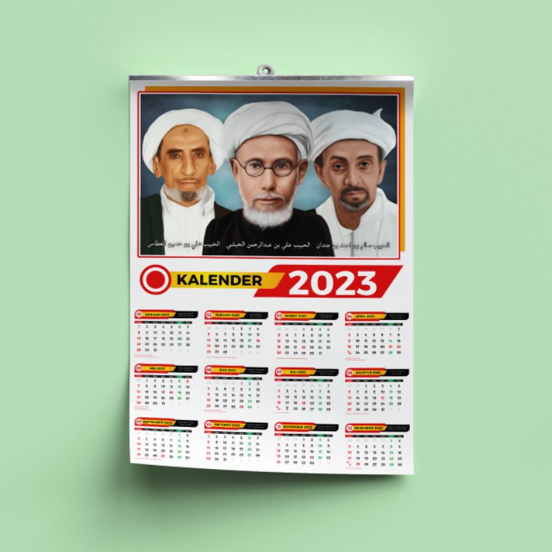 

Kalender 2023 / Kalender Ulama / Kalender Tiga Serangkai 02 / Kalender Custom