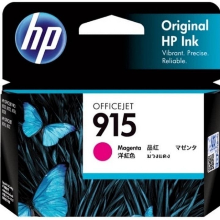 TINTA HP 915 MAGENTA ORIGINAL=hp8010/8020/8030 all-in-one