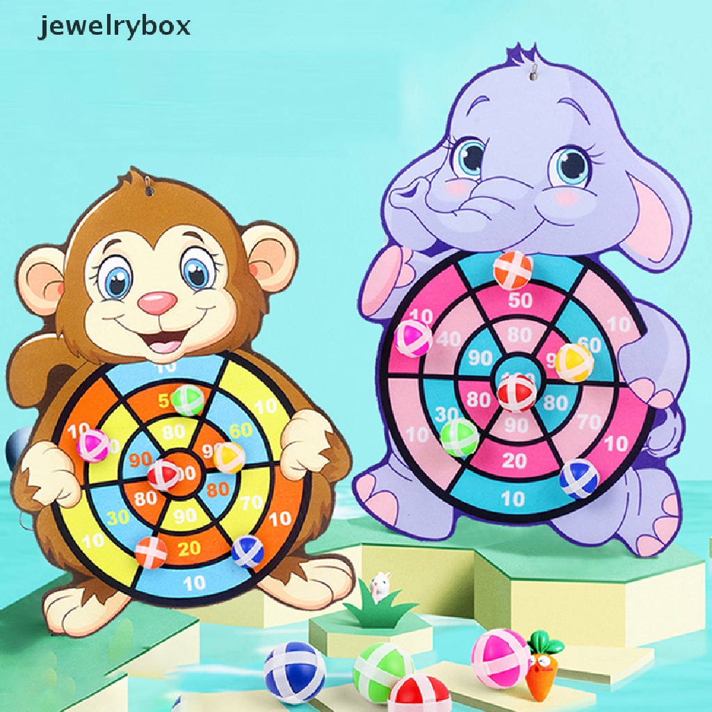 [jewelrybox] Target Sticky Ball Dartboard Lempar Mainan Olahraga Pesta Edukasi Board Games Butik