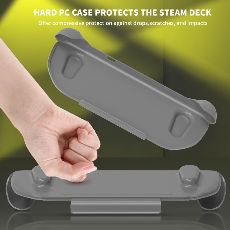 Btsg Gamepad Cover TPU- Case Pelindung Anti Gores Konsol Game Aksesoris Bumper Housing Untuk Steam-Deck Shockproof S