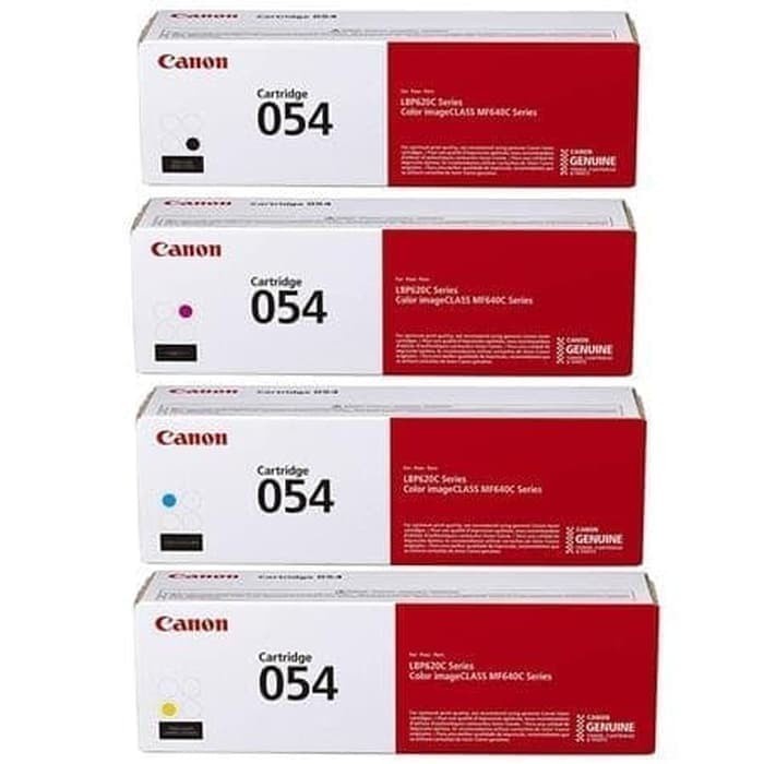 TONER CANON CRG 054 BLACK DAN COLOR ORIGINAL