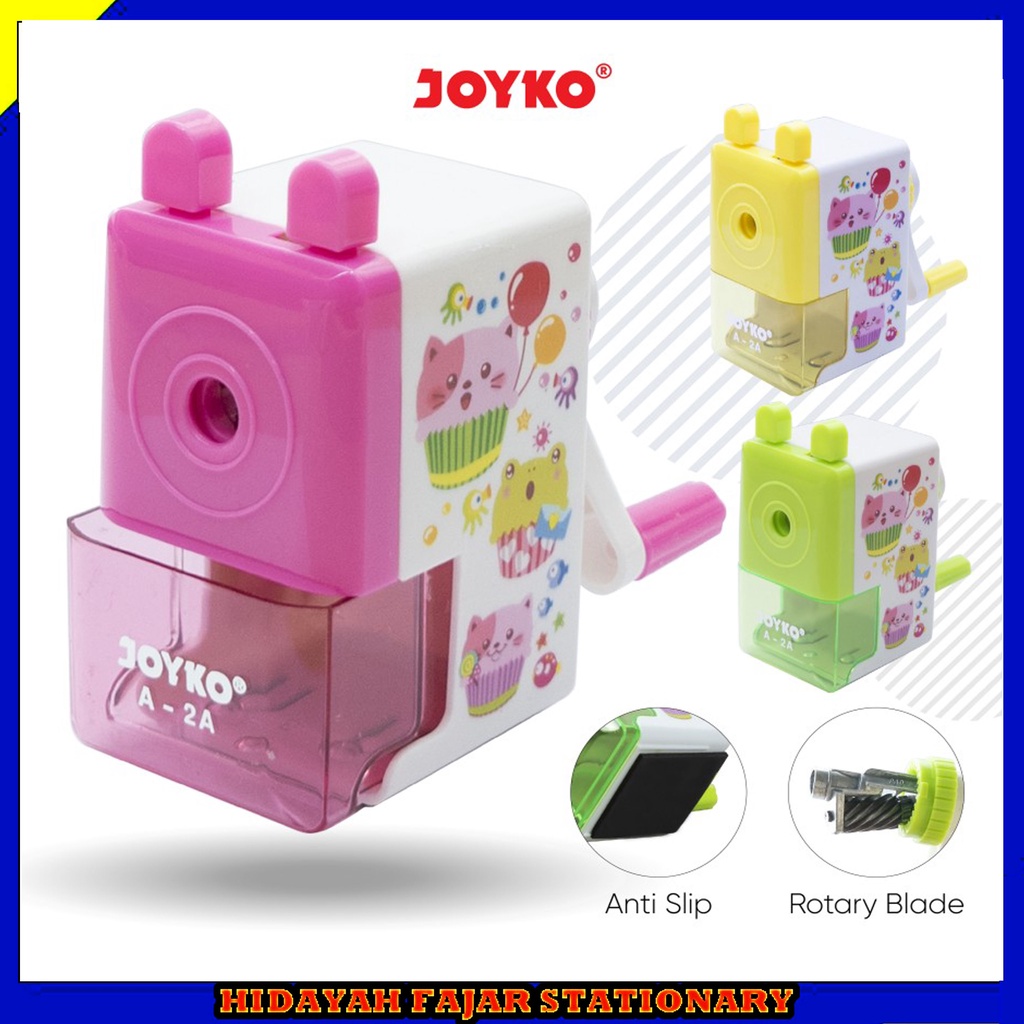 

Serutan pensil / Rautan pensil putar joyko A-2A
