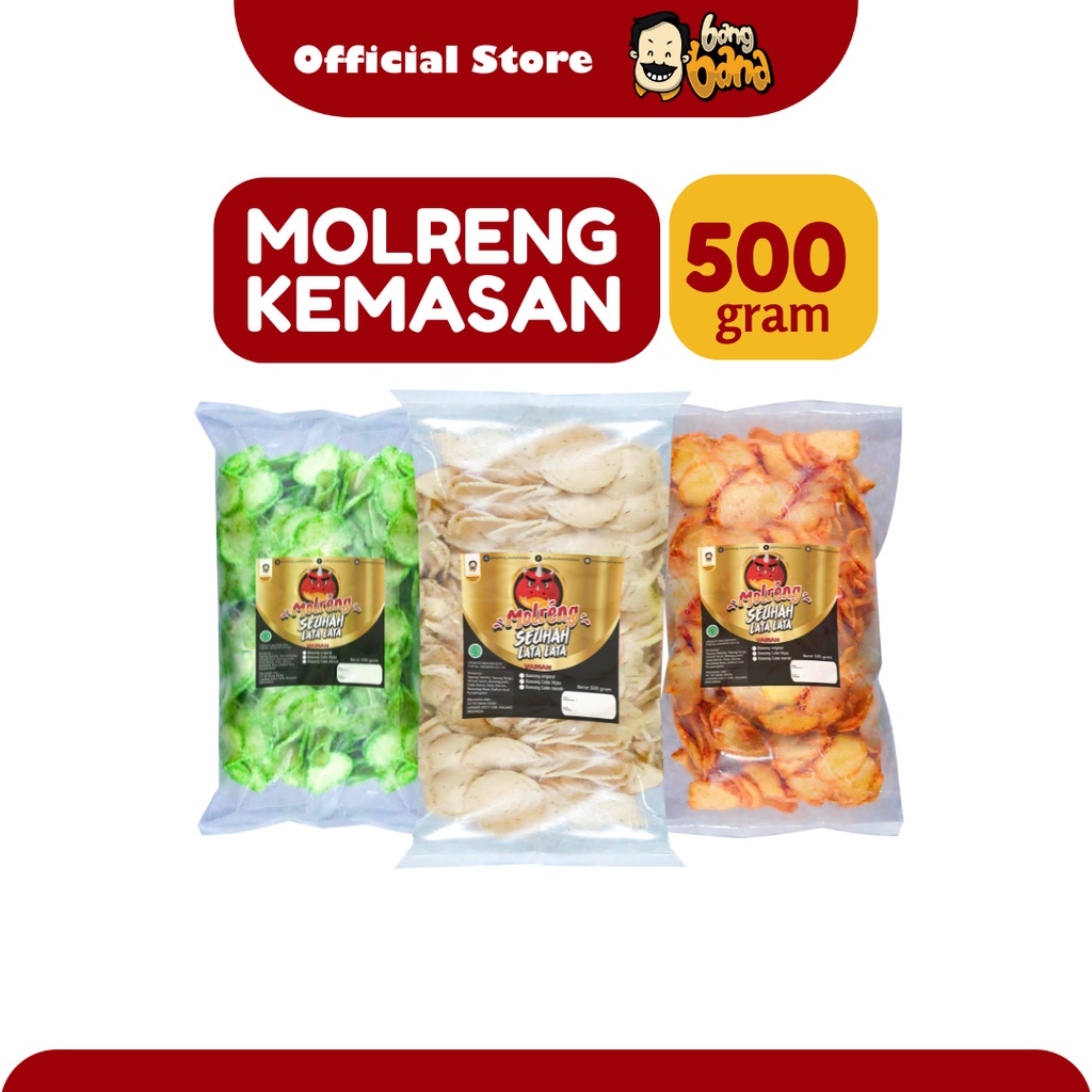 

Keripik Moring Molring Molreng Seuhahlatalata Cimol Goreng 500 Gram