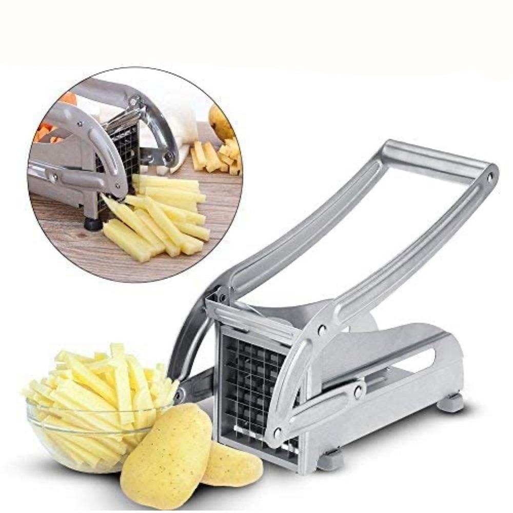 Solighter Potato Chipper Multifungsi Dapur Daily Tools Kitchen Gadget French Fries Slicer Chip