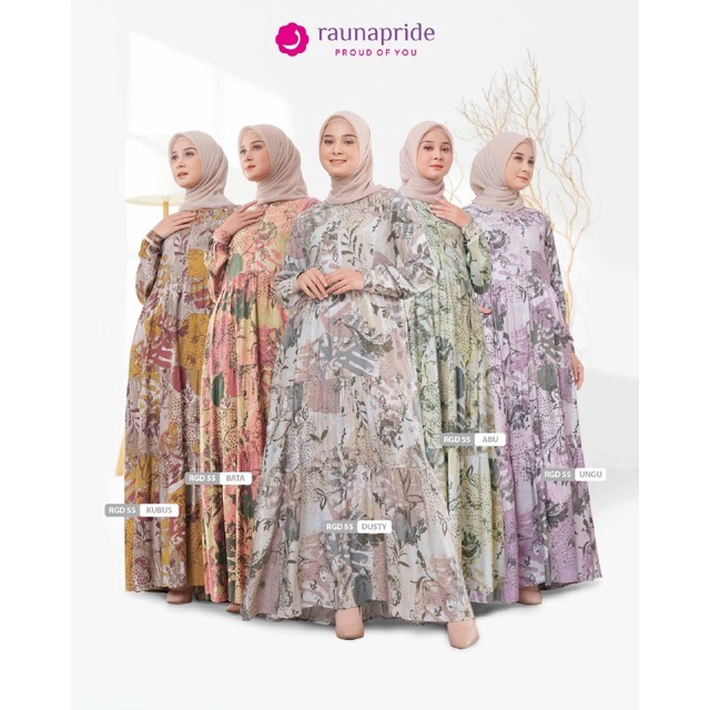 Rauna Gamis / RGD - 55 Rayon / Fashin Muslim