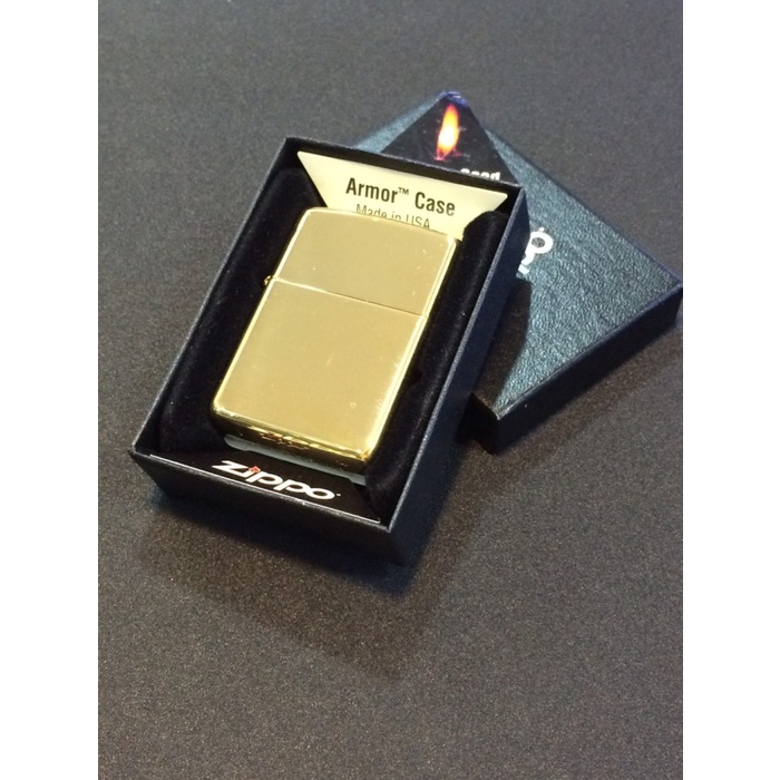 Original Zippo Armor hi pol 169 Made In USA