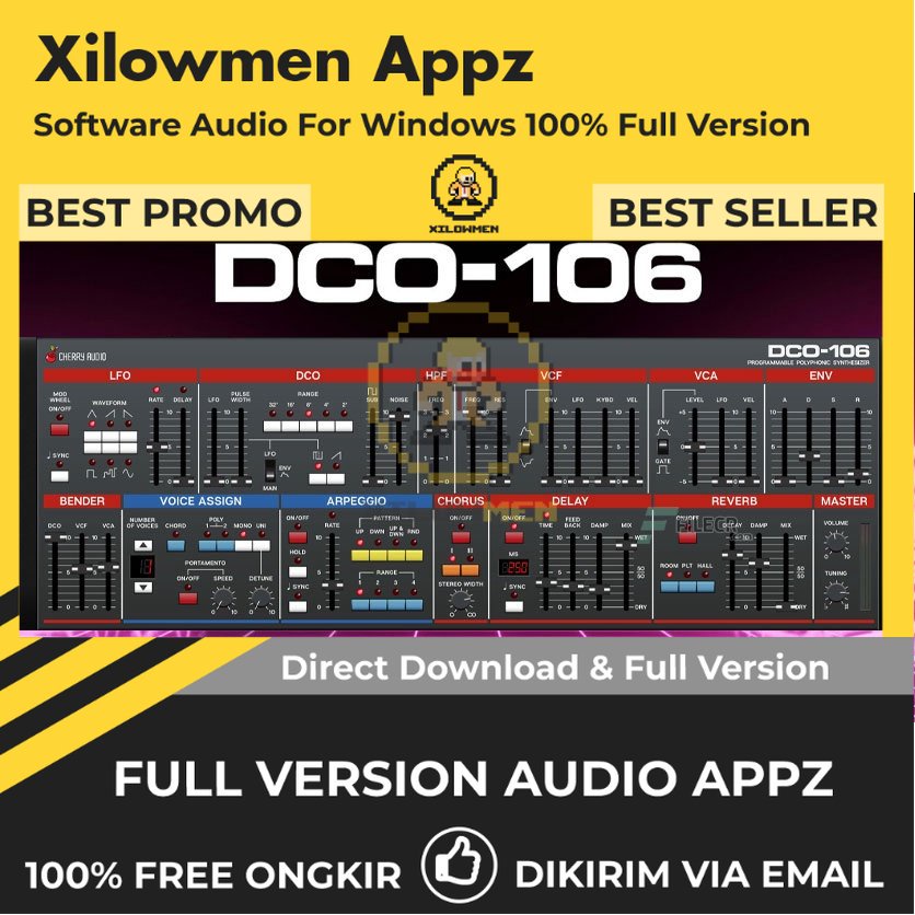 [Full Version] Cherry Audio DCO-106 Pro Lifetime Audio Software WIN OS