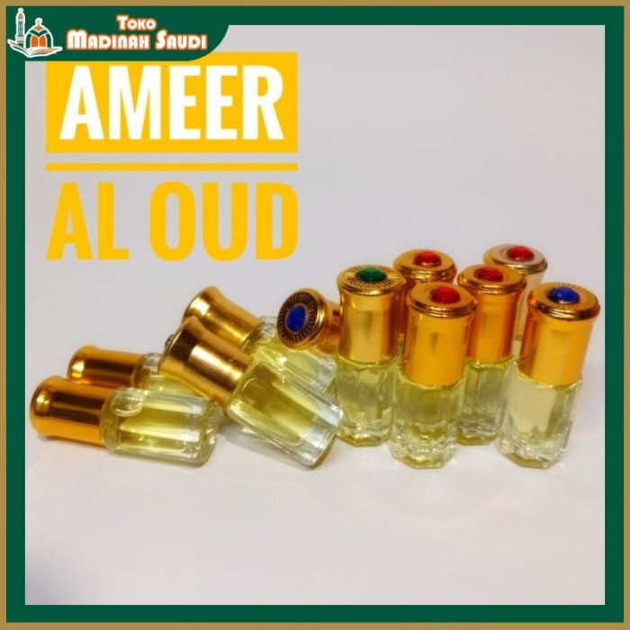 Farfum Gaharu Ameer Al Oud Minyak Wangi Arab Asli 100 Persen