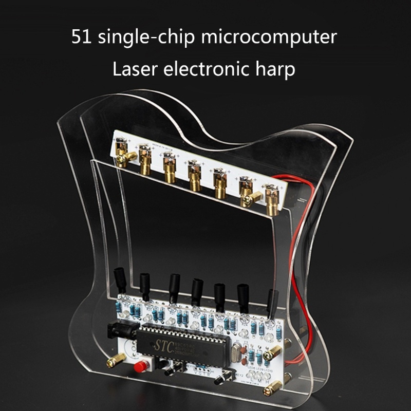 Btsg 51-chip Elektronik Organ Elektronik Produksi Kit LED DIY Part Weldings Training Kit DC5V