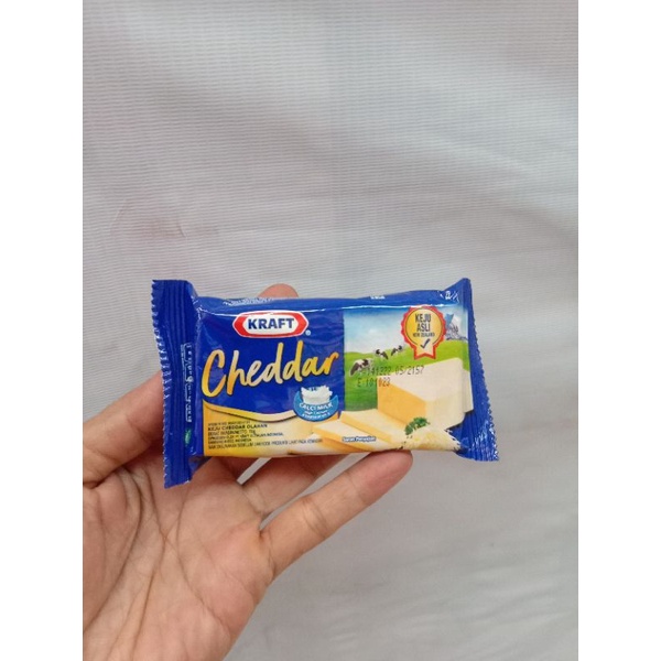 

Kraft Cheddar keju 70gr