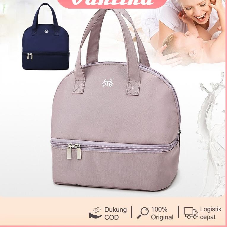 TERMURAH tas bayi multifungsi kecil/Cooler Bag ASI/diapers bag/Tas Penyimpanan ASI tahan air/Tas mum