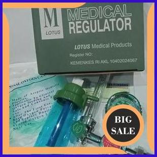 parts Regulator Oksigen Lotus/ Regulator O2/Regulator Oksigen Tabung Lotus Free Nasal Canu